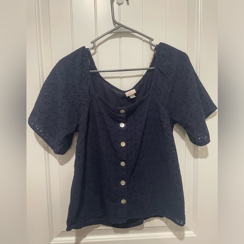 Blue Button up shirt